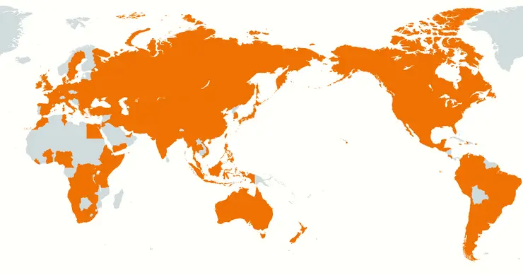 World Map Students
