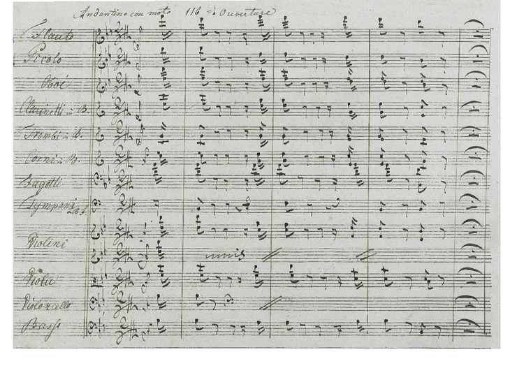 Music manuscript 