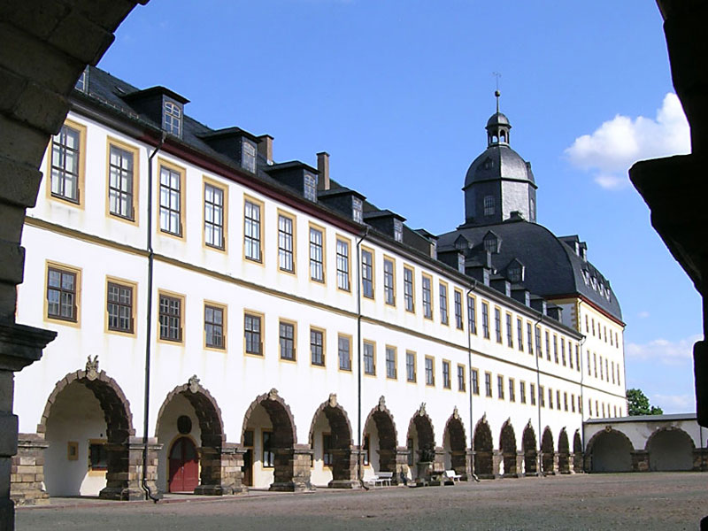 Ostflügel von Schloss Friedenstein in Gotha
