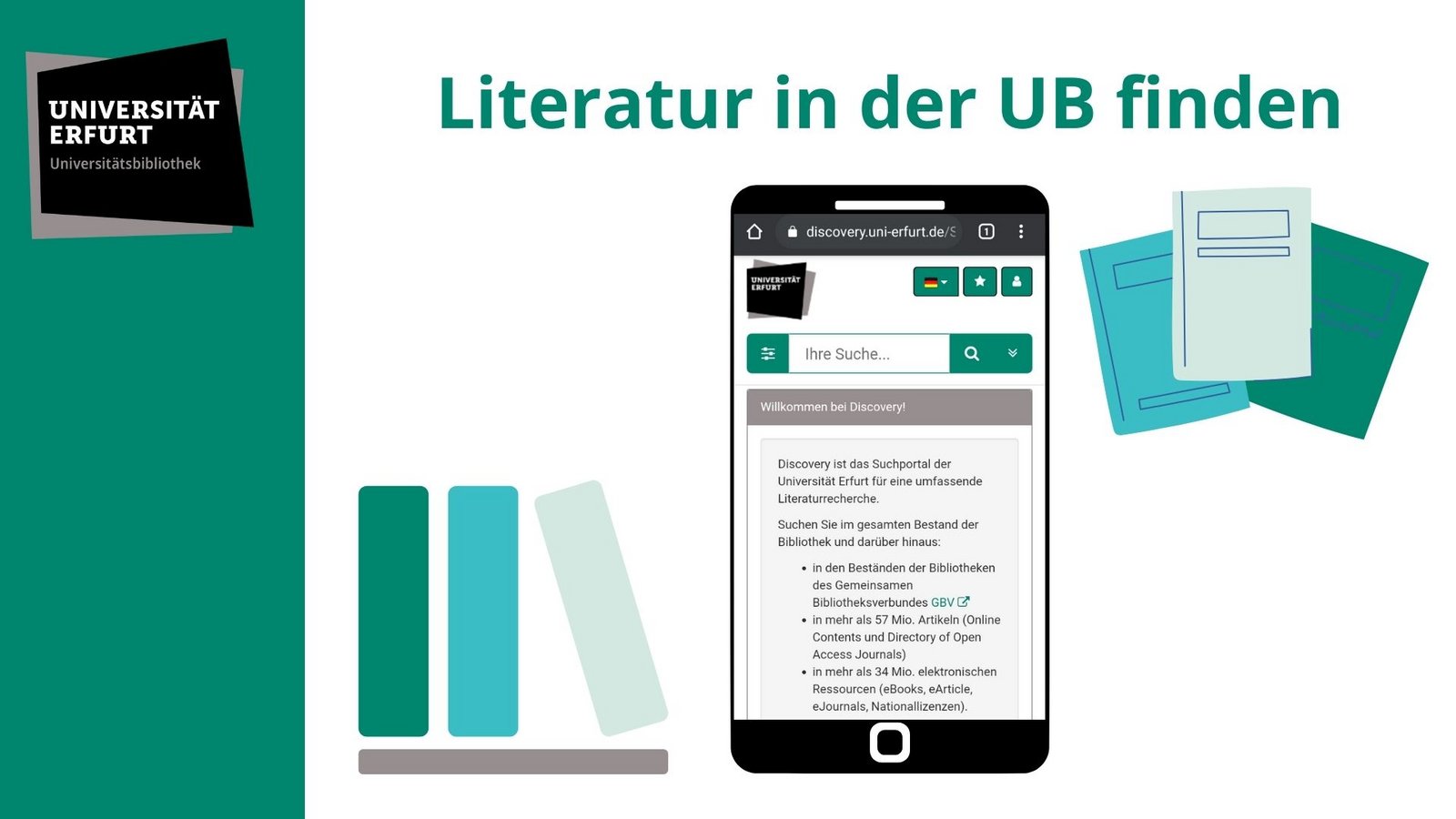 Video Literatur in der UB Erfurt finden