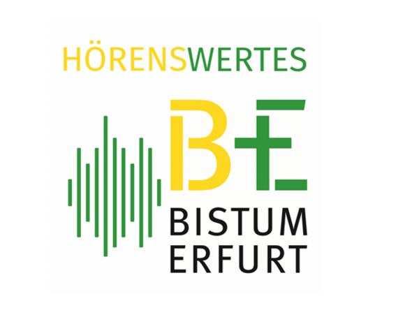 Logo des Podcast "Hörenswertes im Bistum Erfurt"