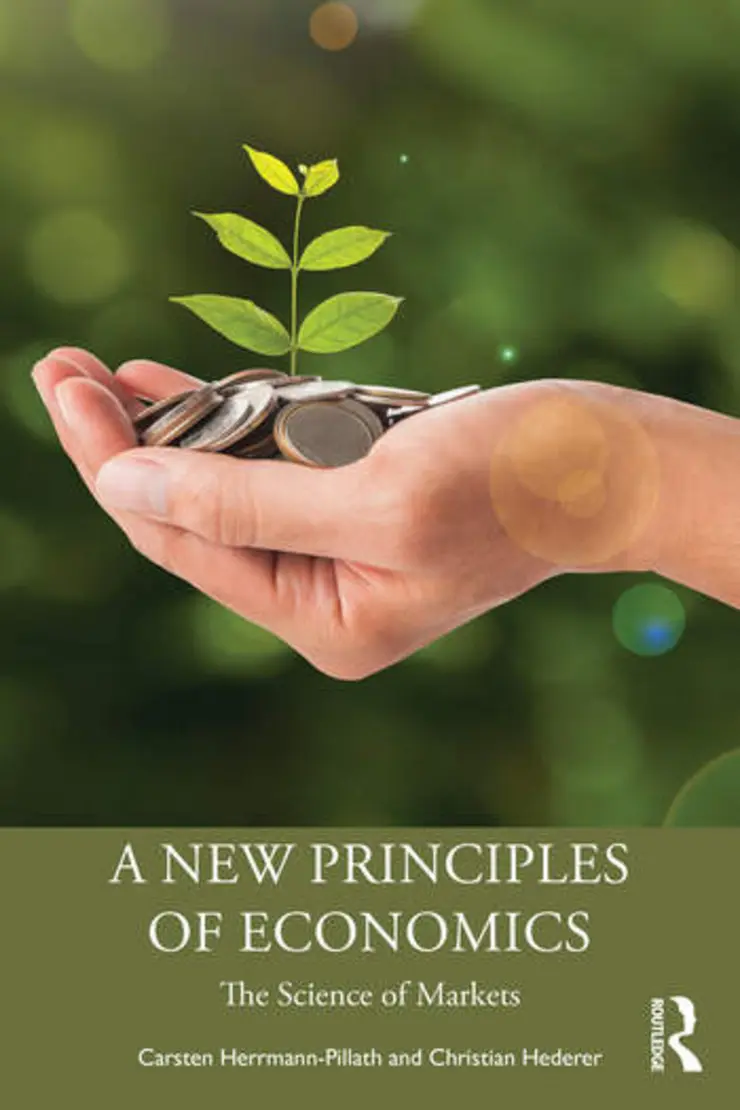Cover "A new principles of economics"