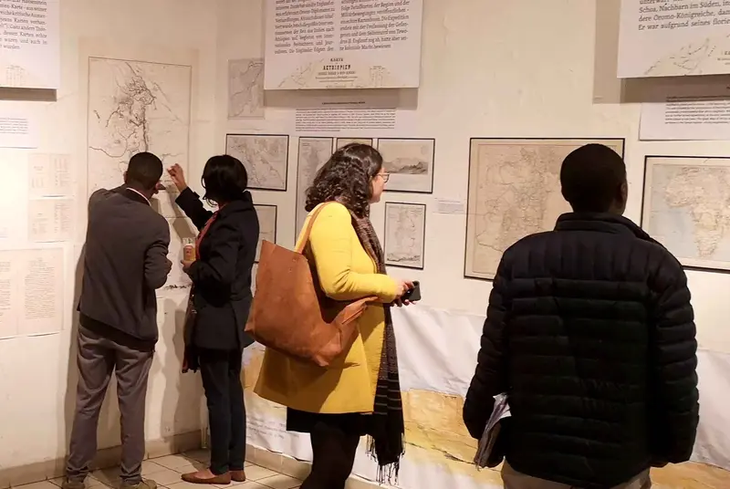 Kartenausstellung Addis 2019