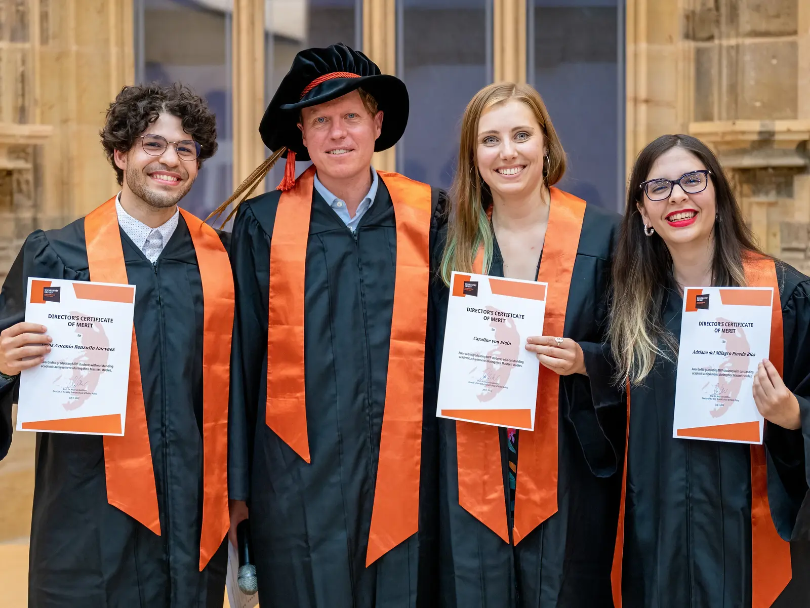 Jesus Antonio Renzullo Narvaez, Caroline von Stein, Adriana del Milagro Pineda Rios