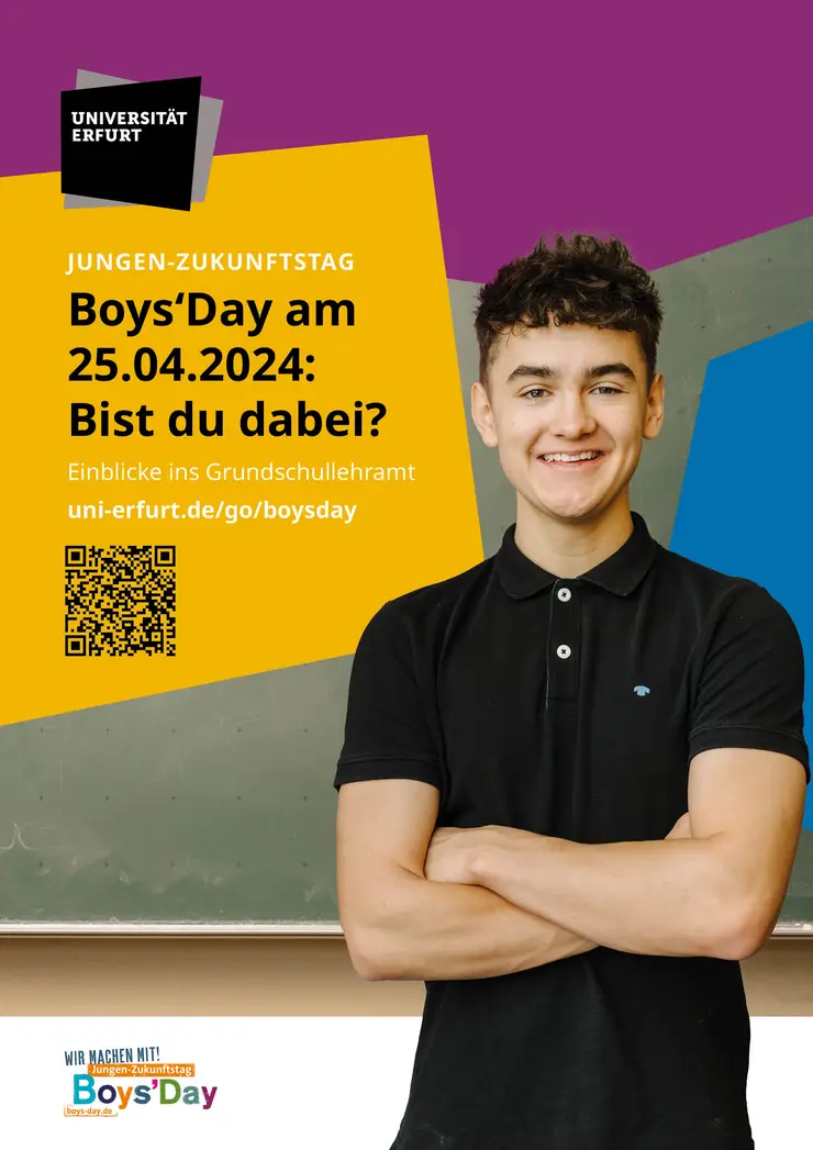 Plakat BOYS'DAY Veranstaltung