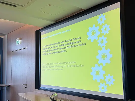 Mentoring-Abschluss 2024/25 Foto 3