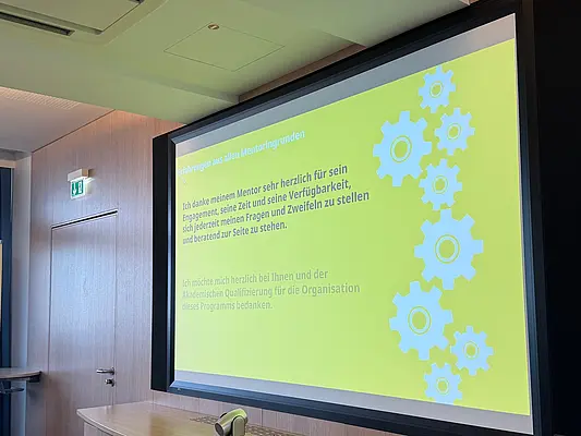 Mentoring-Abschluss 2024/25 Fotot 3