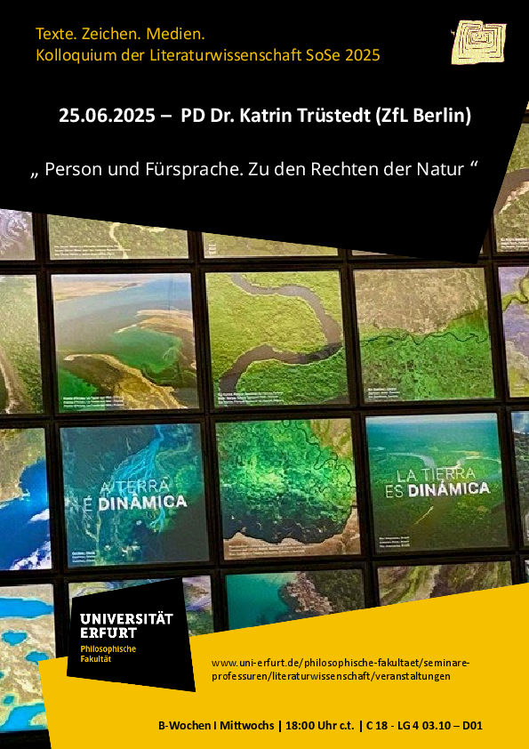 Plakat TZM Trüstedt SoSe 25