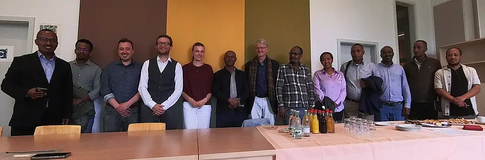 Die Delegation der Mekelle University zu Gast an der Professur für Religionspädagogik