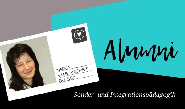 Alumni: Nadja studierte Sonder- und Integrationspädagogik an der Uni Erfurt.