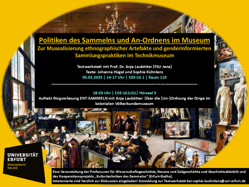 Plakat zur Textwerkstatt