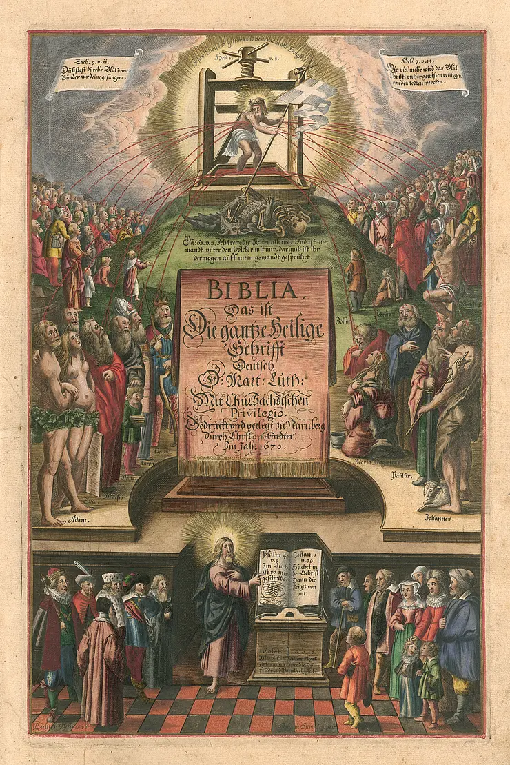 Kurfürstenbibel oder Ernestinische Bibel