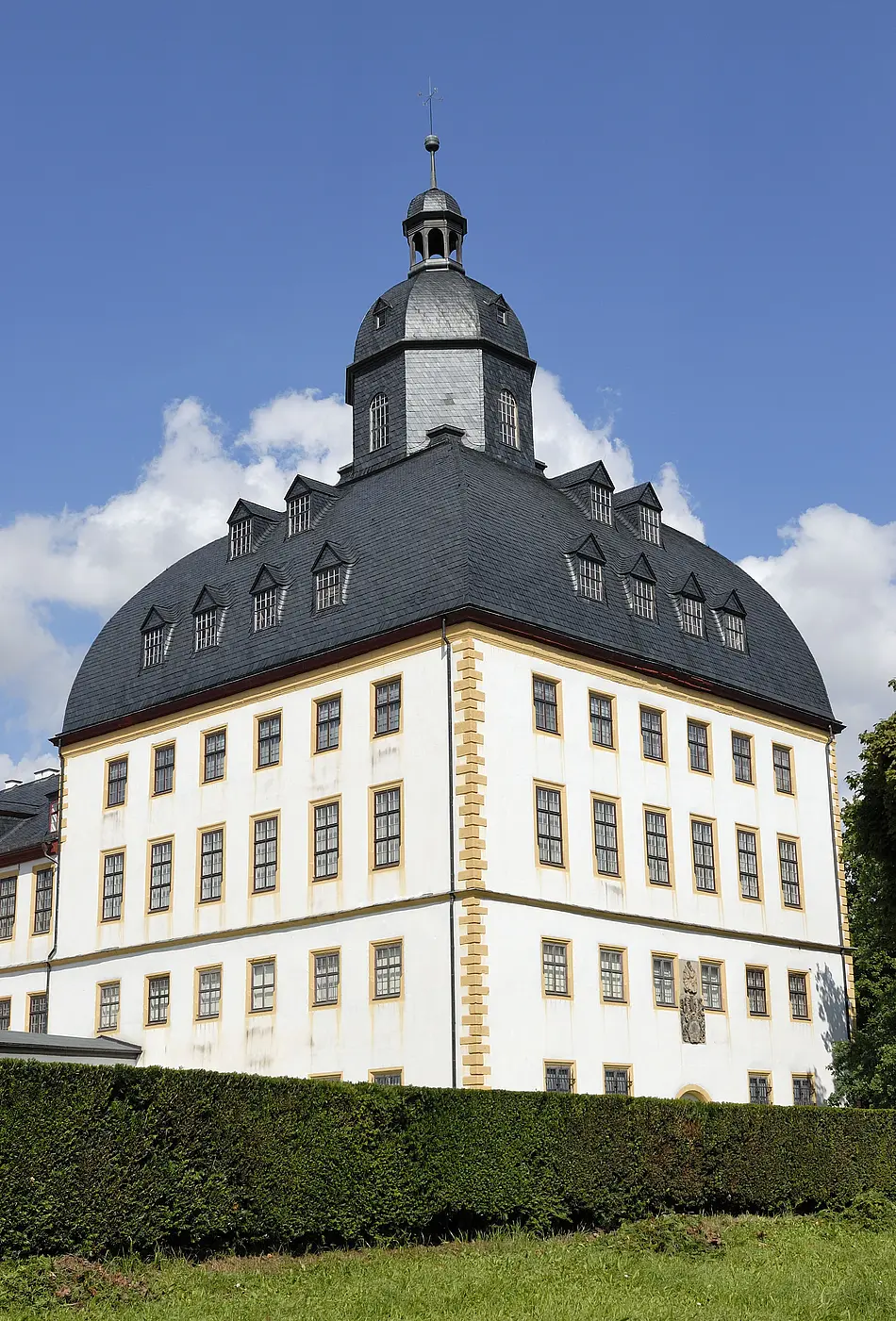 Der Ostturm von Schloss Friedenstein in Gotha
