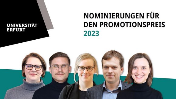 The nominees for the 2023 Doctoral Award.