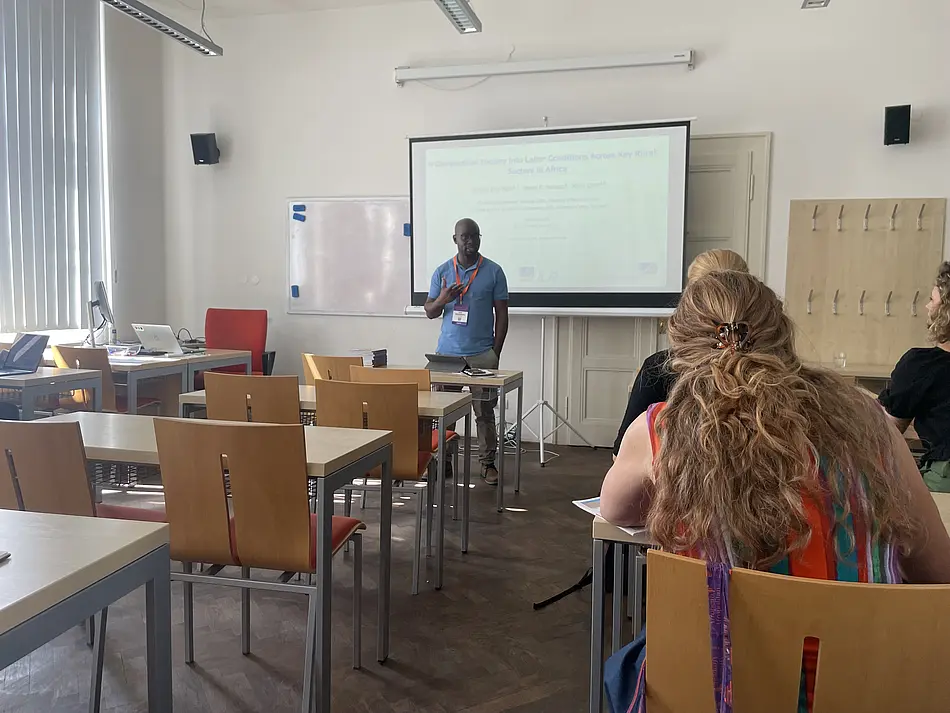 Bei der ECAS2025 in Prag