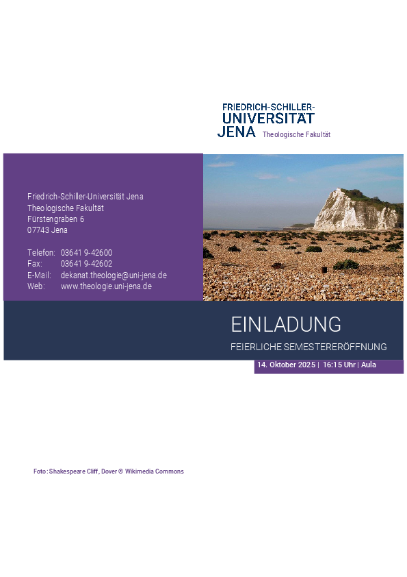 Einladung zur Semestereröffnung