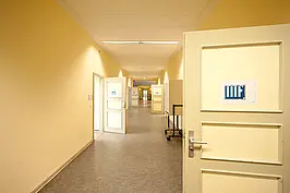 Das Lehrgebäude 1 der Universität Erfurt von innen