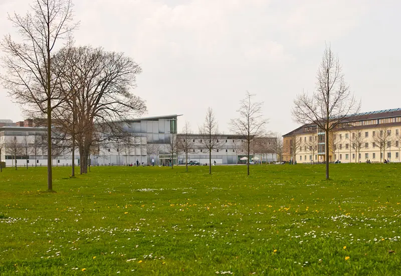 Der Campus der Universität Erfurt