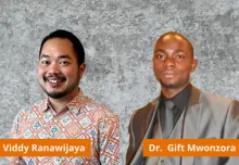 Dr. Gift Mwonzora and Viddy Ranawijaya