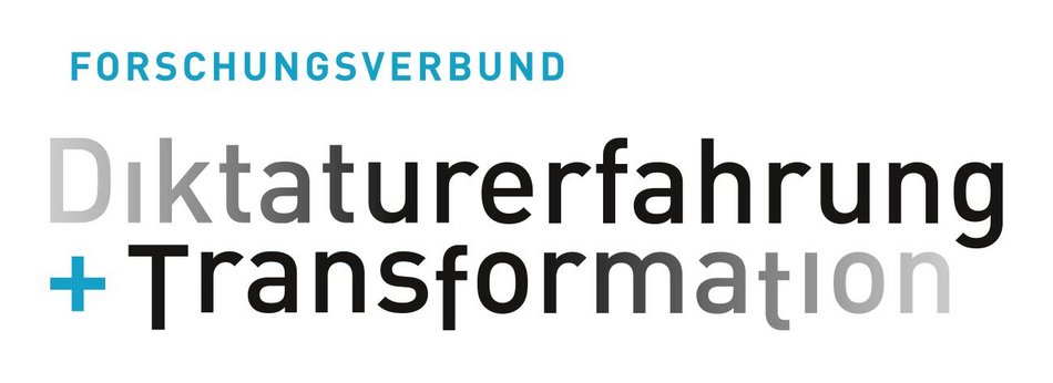 Logo des Forschungsverbunds "Diktaturerfahrung und Transformation"