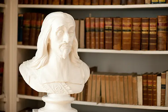 Herzog-Ernst-Büste in der Forschungsbibliothek Gotha der Universität Erfurt