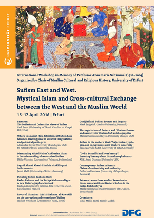 Sufism East and West: Mystical Islam and Cross-cultural Exchange between the West and the Muslim World