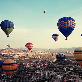 Heißluftballons Cappadocia