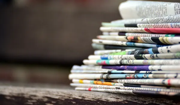 Zeitungsstapel