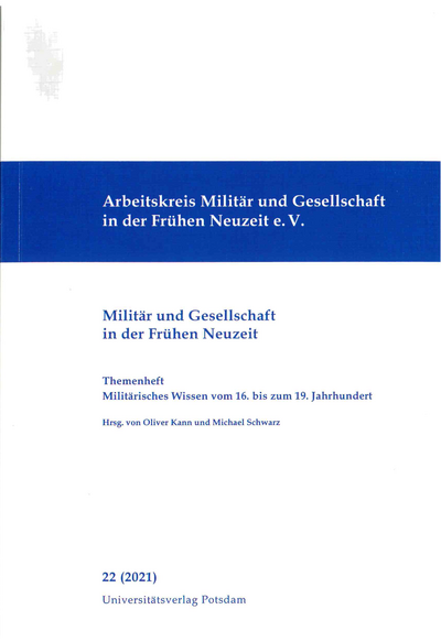 Cover "Themenheft Militärisches Wissen 2021, Band 22