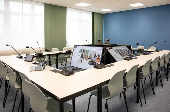 Blick in den „Smart Classroom“