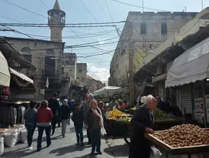 Ein Markt in Saida