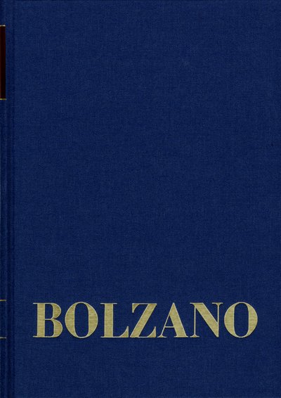 Cover der Bolzano-Edition