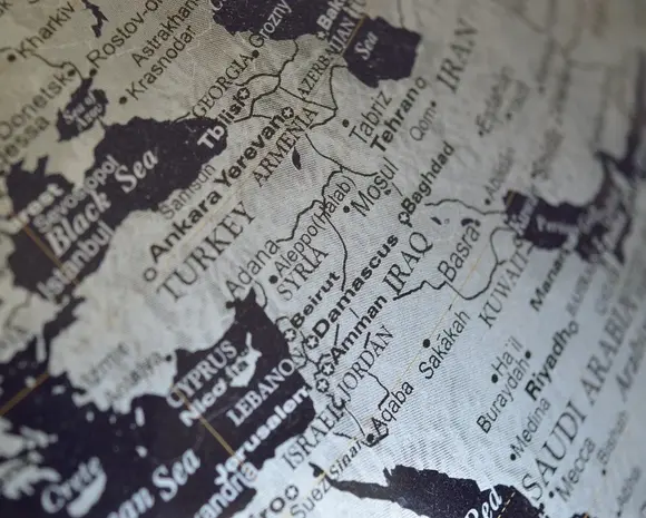 Karte Nahe Osten