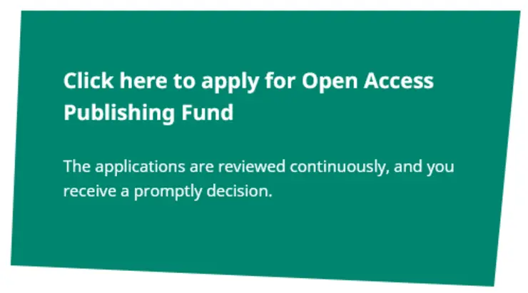 Open Access Publikationsfonds