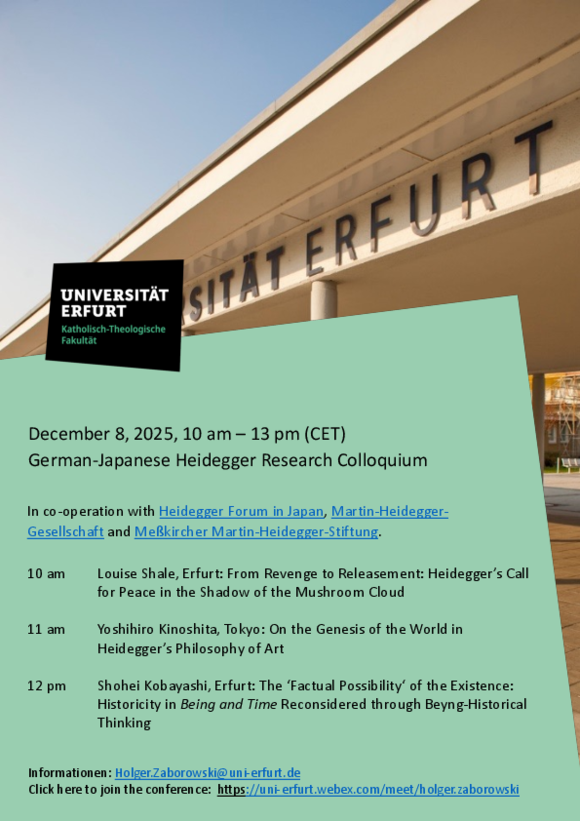 Poster Deutsch-Japanisches Kolloquium