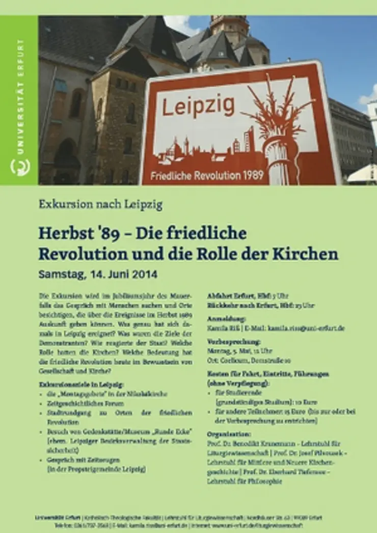 Exkursion Leipzig