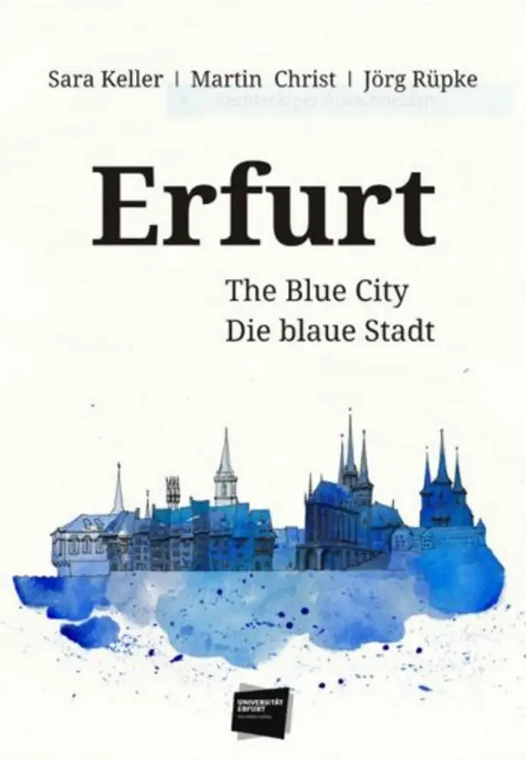 Cover of Book 'Erfurt. Die blaue Stadt'