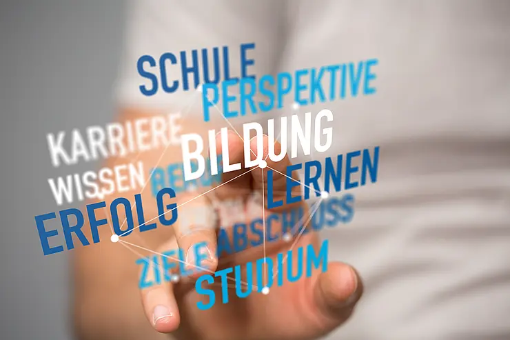 Wortfeld zum Thema Berufsorientierung