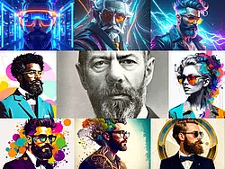Max-Weber-Collage