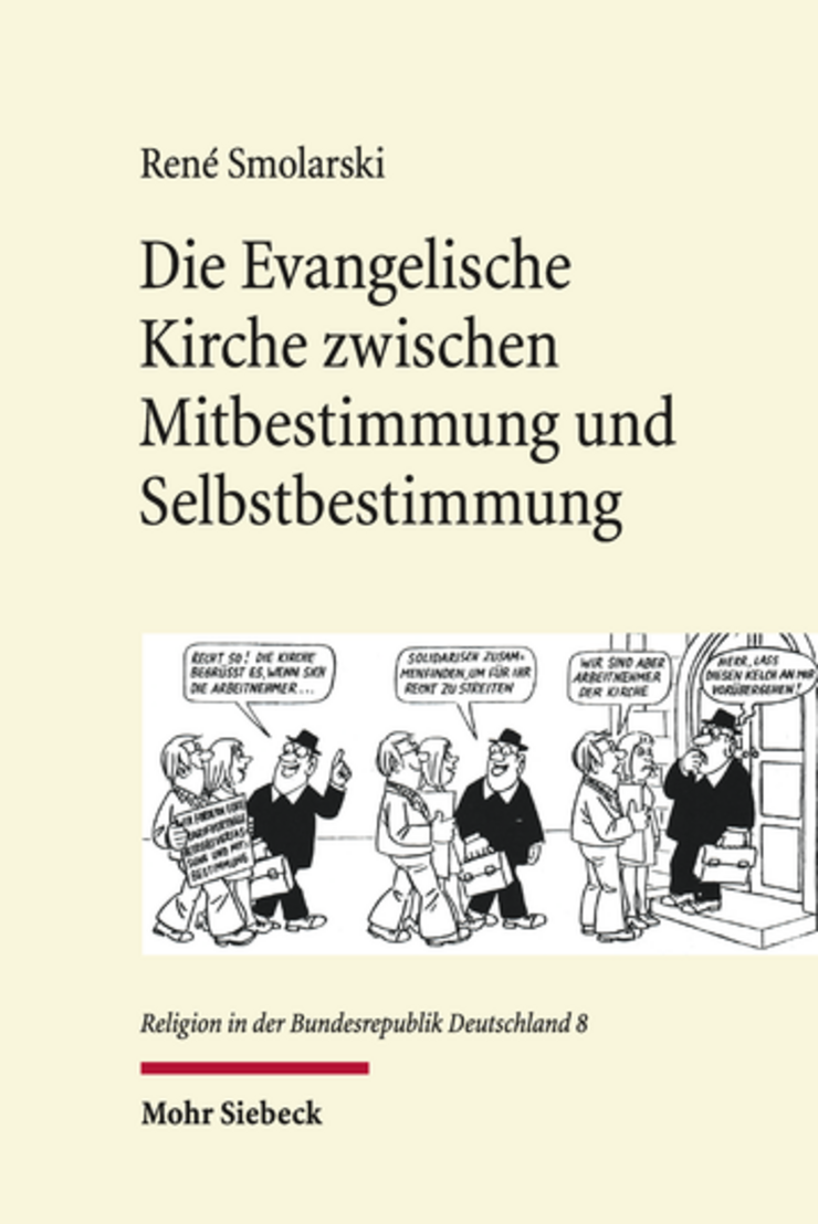 Cover Die Evangelische Kirche zwischen Mitbestimmung und Selbstbestimmung