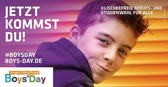 offizielles Banner zum Boys'Day