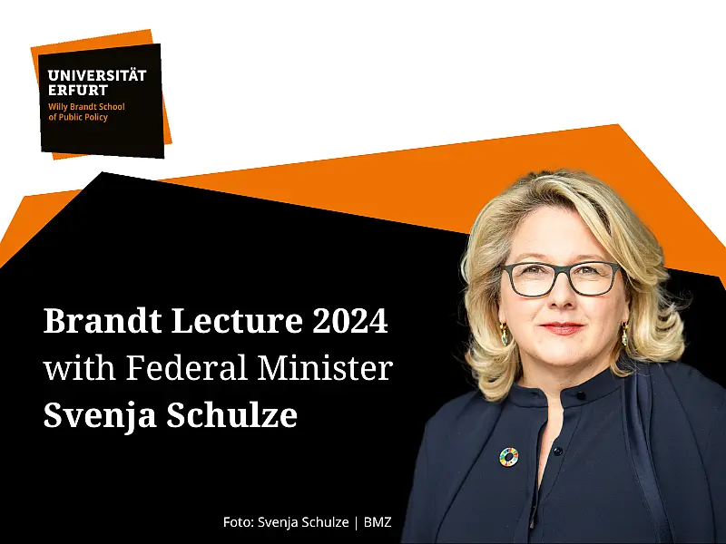 Brandtlecture mit Svenja Schulze
