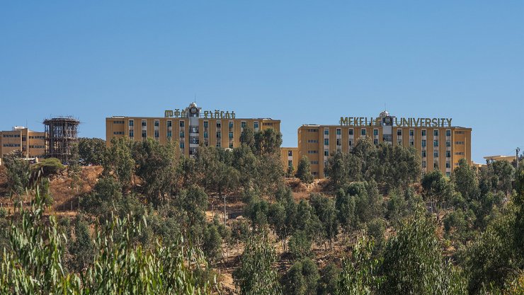Blick auf den Campus der Mekelle University, © A.Savin, Wikimedia Commons