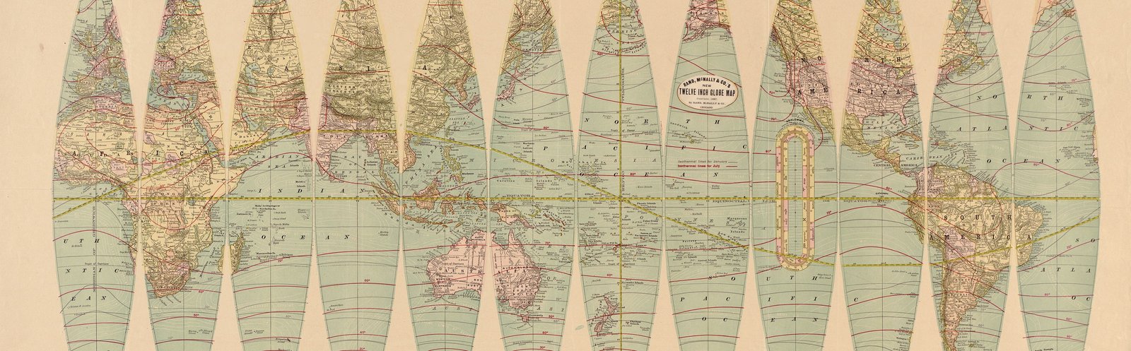Rand McNally Twelve Inch Globe Map
