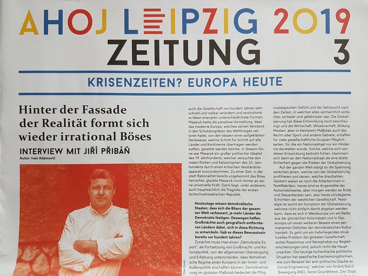 Ahoj Leipzig 2019 – Zeitung der Leipziger Buchmesse