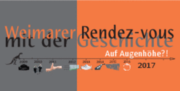 Plakat Weimarer Redenz vous 2017