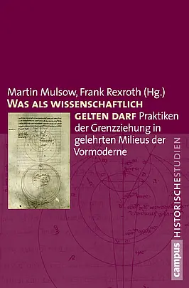 Cover of the volume "What may be considered scientific".