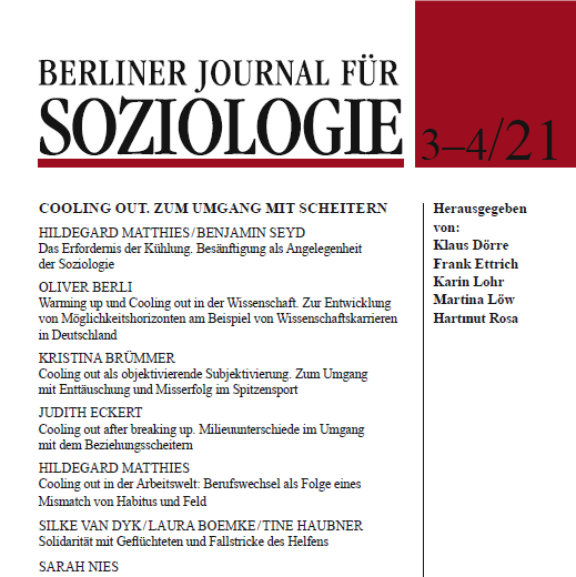 Berliner Journal für Soziologie: Band 31, Heft 3-4/2021