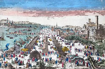 Foire de Beaucaire André Basset XVIIIe 