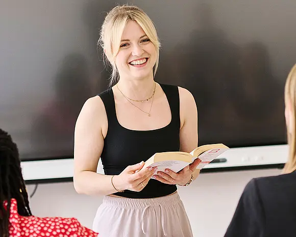 Studentin Master Studiengang Staatswissenschaften Uni Erfurt